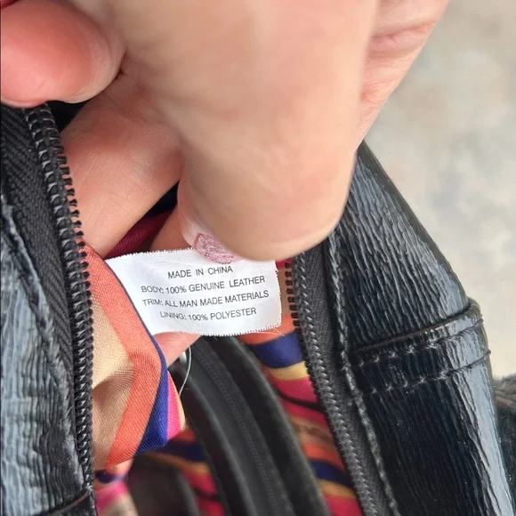 Tignanello Leather Handbag - Picture 7 of 12